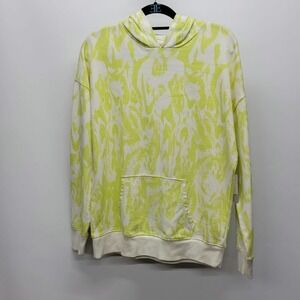 BP Nordstrom Neon Green Tie Dye Pullover Hoodie